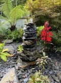 600mm Slate Pyramid Water Feature | Welsh Slate Water Features 01