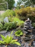 600mm Slate Pyramid Water Feature | Welsh Slate Water Features 02