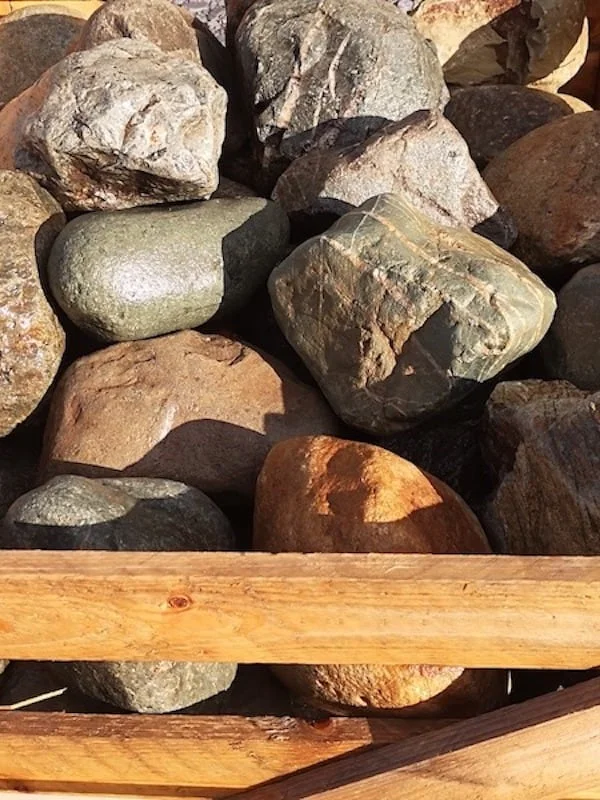 Boulders 200 - 300mm for Garden Designs | Welsh Slate Water Features