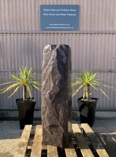 Drilled Slate Monolith