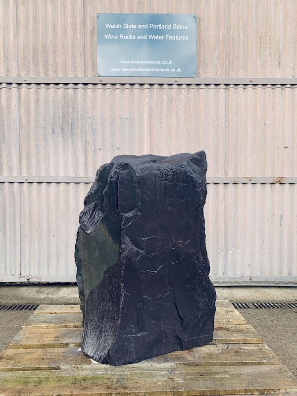 Plum Slate Monolith SM3 | Welsh Slate Water Features