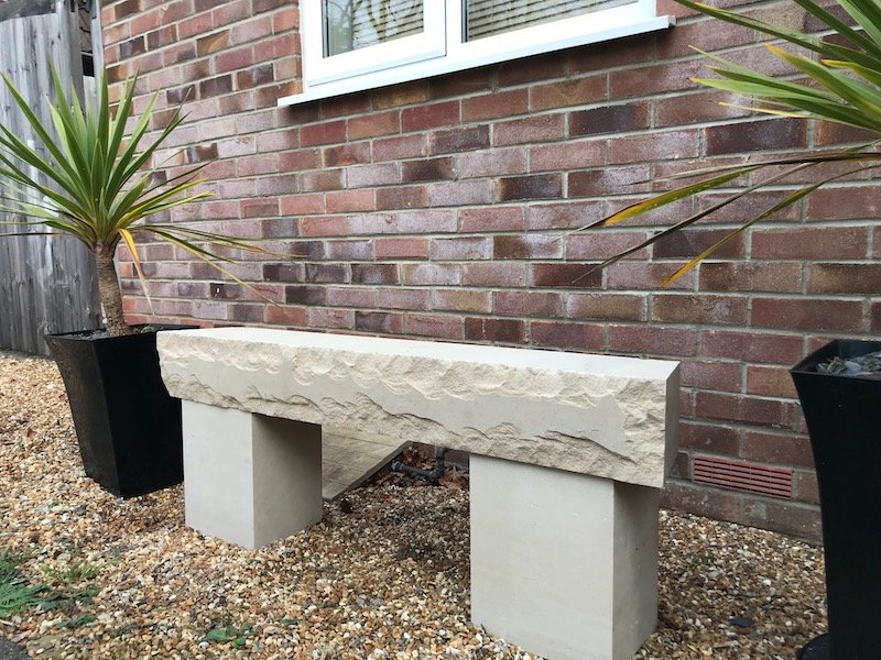 Portland Stone Bench