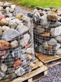 Mixed cobbles
