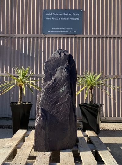 Slate Monolith Garden Feature