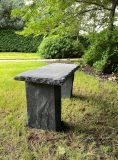 Welsh Slate Bench Customer 04 | Welsh Slate Water Features