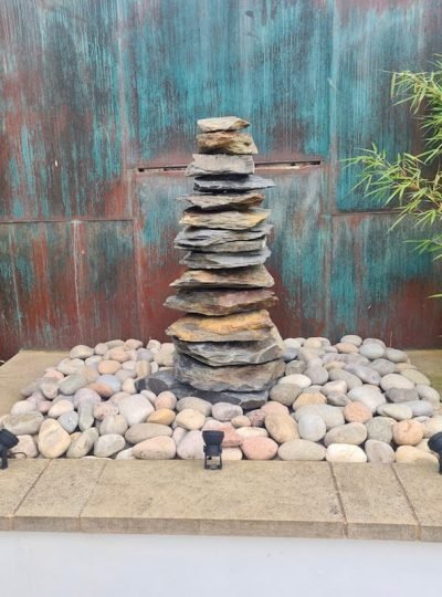1500mm Slate Pyramid Water Feature