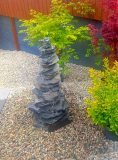 900mm Slate Pyramid Customer Photo 04 | Welsh Slate Water Features