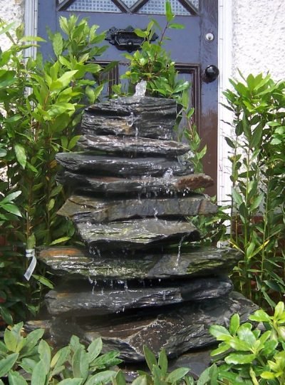 1200mm Slate Pyramid Water Feature