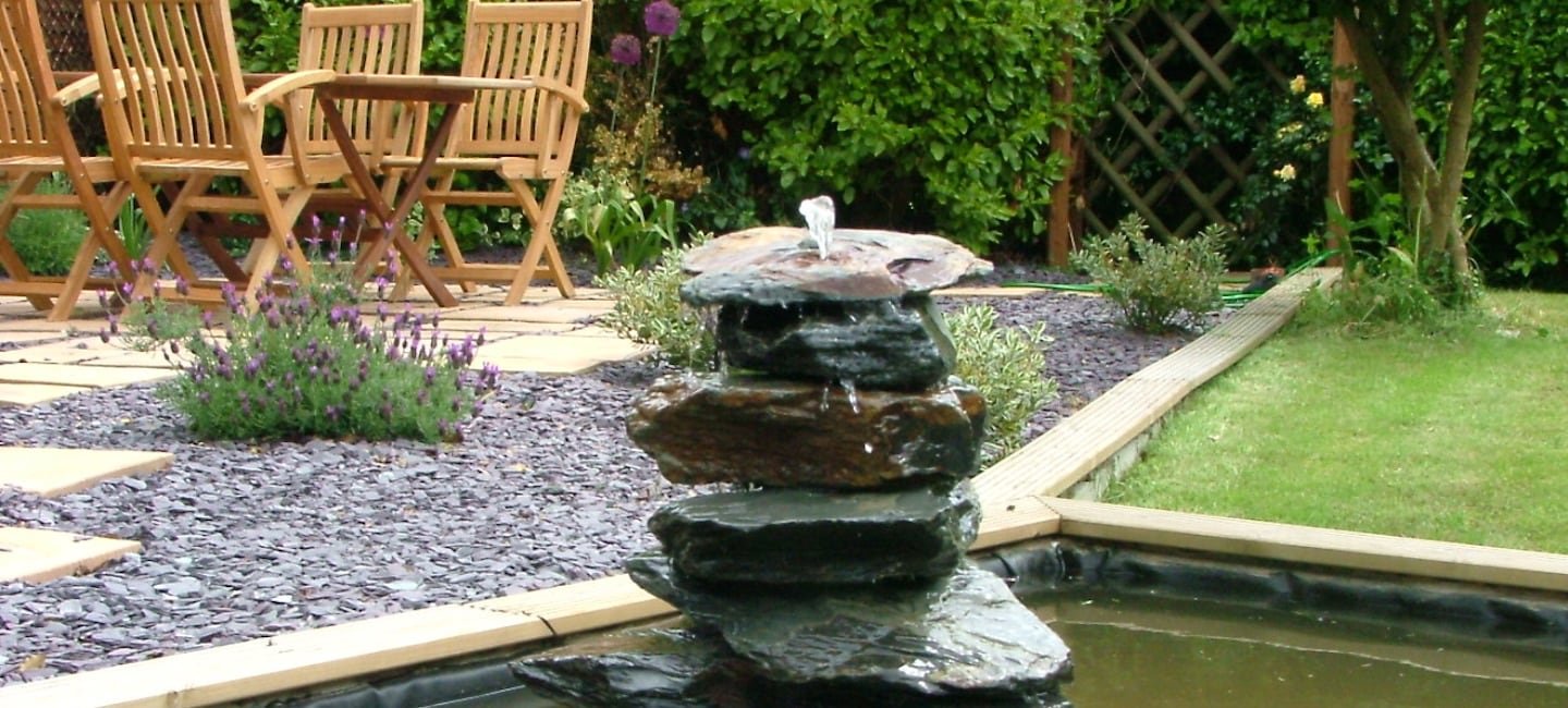 How To Build A Stone Pyramid | Welsh Slate Water Features