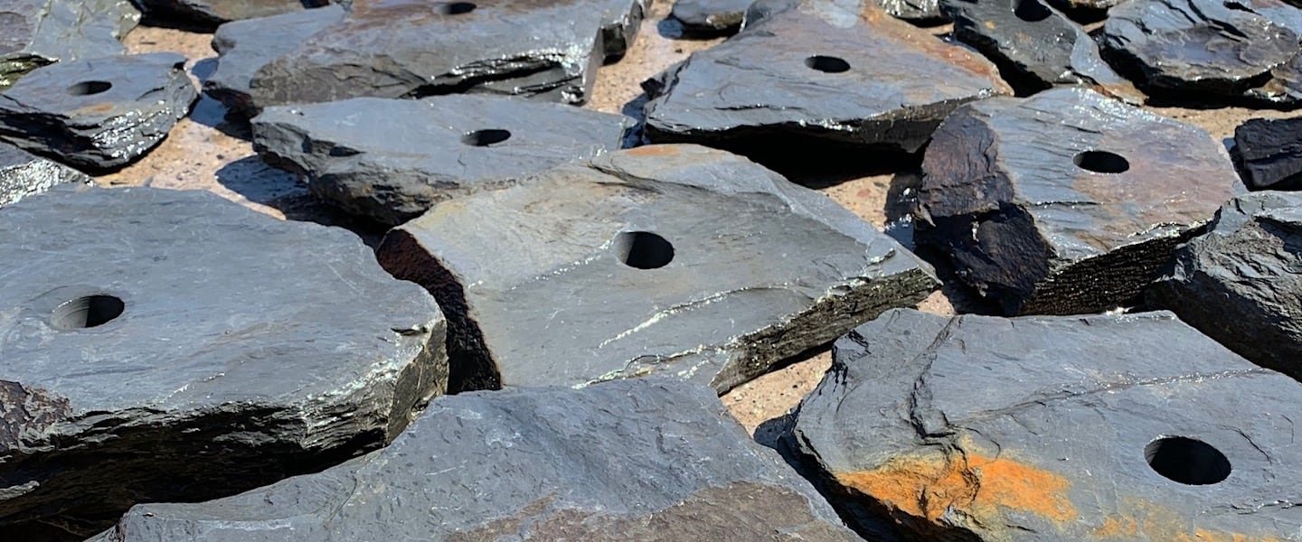 How To Build A Stone Pyramid by Welsh Slate Water Features