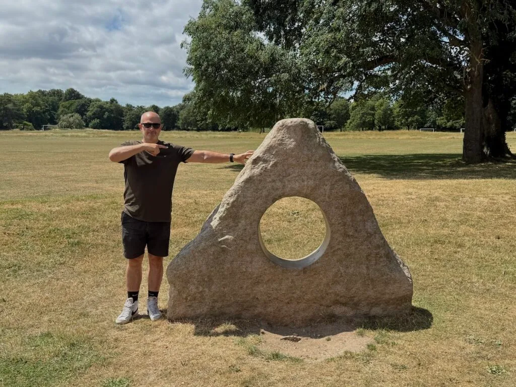 Window Stone in Playground