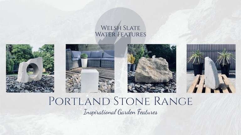 Welsh Slate Water Features - Portland Stone Range