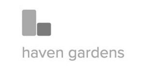 Haven Gardens Logo B+W | Welsh Slate Water Features