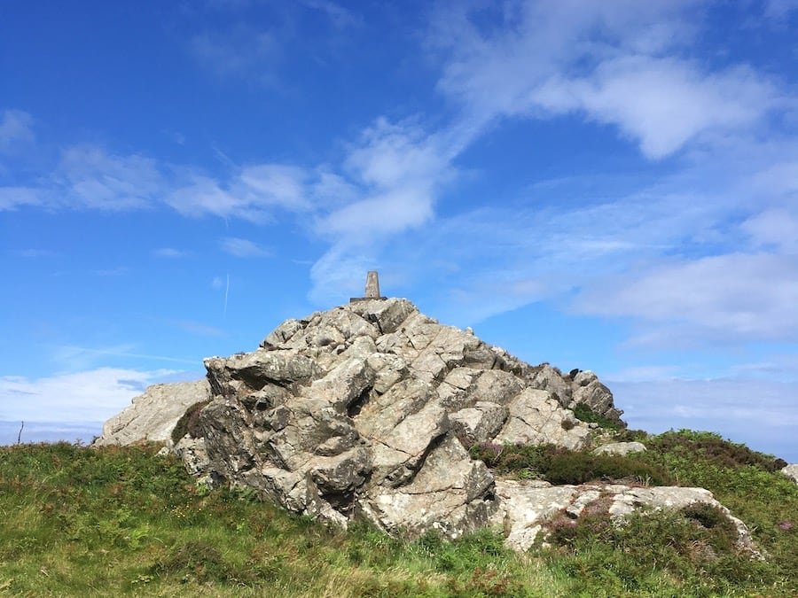 Garn Fawr summit rock pile | Welsh Slate Water Features