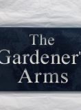 Slate House Sign The Gardener's Arms 1