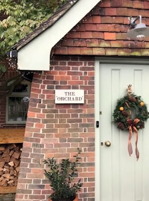 The Orchard Slate House Sign | Welsh Slate Water Features