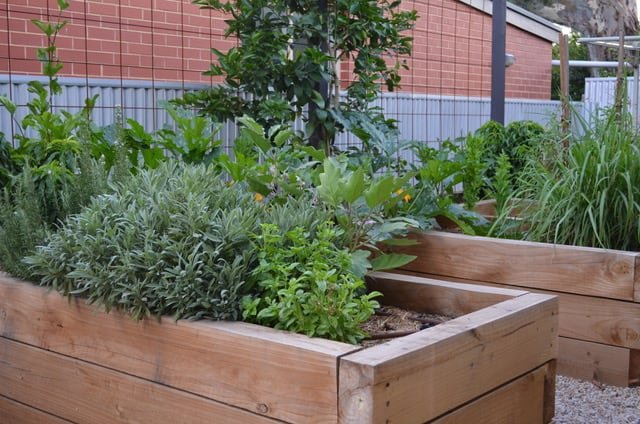 How To Make Raised Vegetable Beds | Welsh Slate Water Features 04