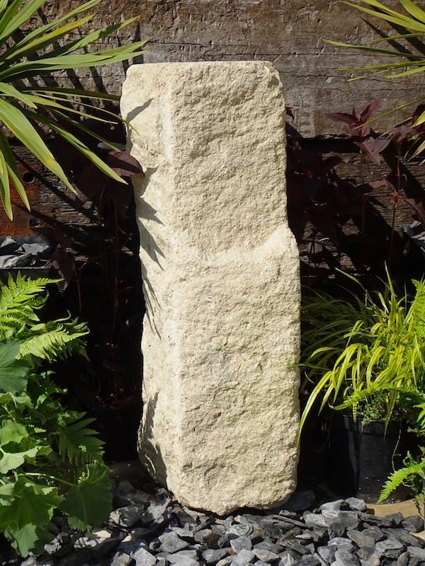 Portland Stone Monolith SM94 | Welsh Slate Water Features 05