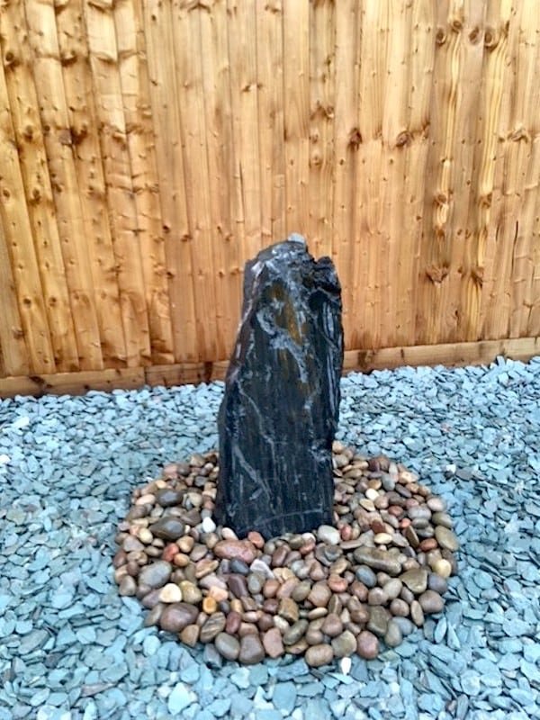 Slate Monolith SM88 Large | Welsh Slate Water Features 01
