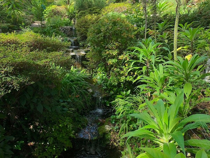 The Rock and Water Garden at Compton Acres 02 | Welsh Slate Water Features