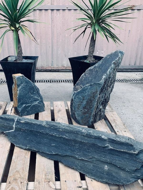 Triad of Stones TS02 | Welsh Slate Water Features 4