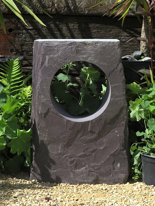 Garden Window Stone WS11 | Welsh Slate Water Features 01