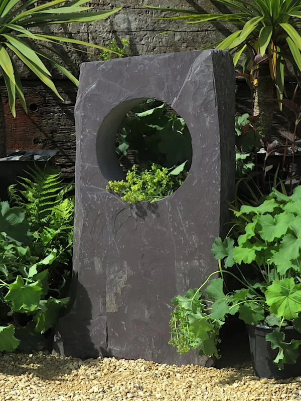 Garden Window Stone WS13 | Welsh Slate Water Features 01