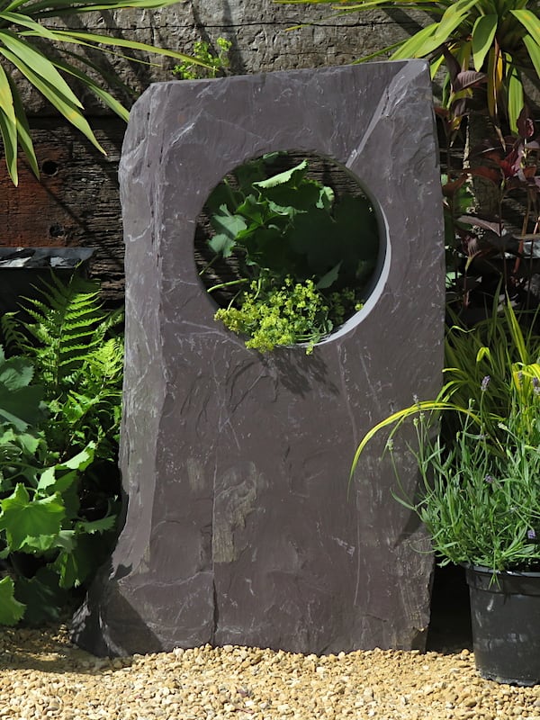 Garden Window Stone WS13 | Welsh Slate Water Features 02