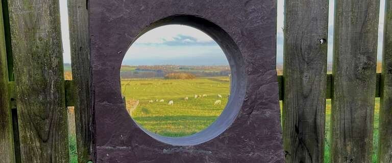 Valley View Window Stone Case Study | Welsh Slate Water Features