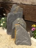 Triad of Stones TS03 01 | Welsh Slate Water Features