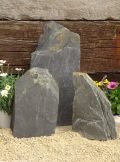 Triad of Stones TS03 05 | Welsh Slate Water Features