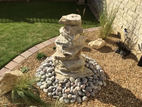 900mm Stone Stack Water Feature SS5 photo review
