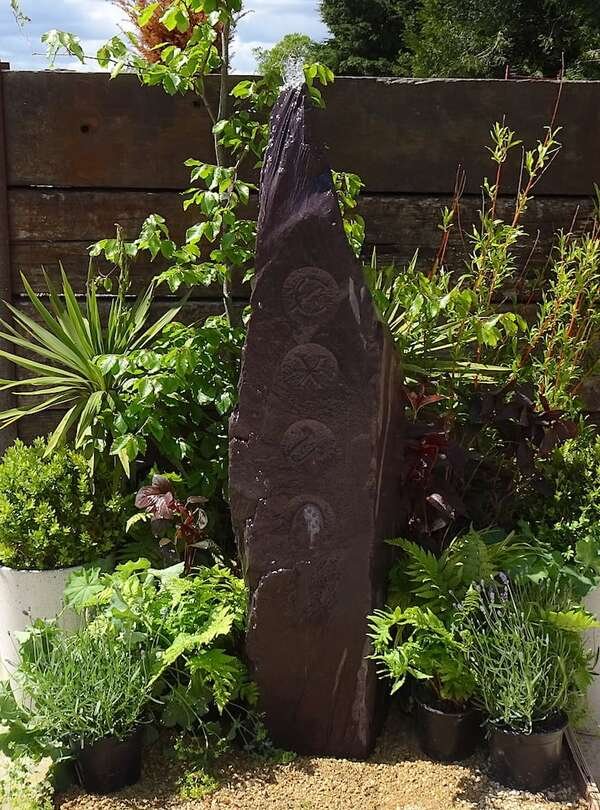 Four Seasons Monolith Water Feature | Welsh Slate Water Features 07