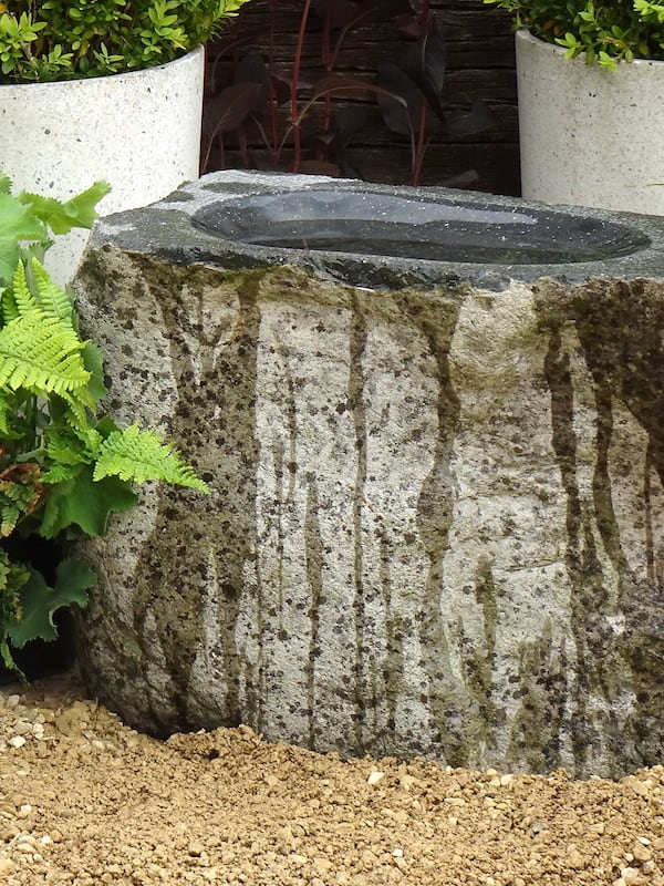 Granite Stone Bird Bath SBB5 | Welsh Slate Water Features 03