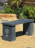 RHS Slate Bench 03 | Welsh Slate Water Features