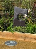 RHS Window Stone Water Feature 06 | Welsh Slate Water Features