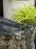 Unique Polished Stone Bird Bath SBB4 | Welsh Slate Water Features 05