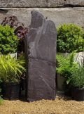 Japanese Monolith JM12 Standing Stone | Welsh Slate Water Features 01
