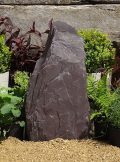 Japanese Monolith JM13 Standing Stone | Welsh Slate Water Features 01