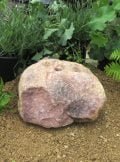 Pink Granite Boulder GB26 | Welsh Slate Water Features 01