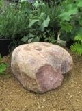 Pink Granite Boulder GB26 | Welsh Slate Water Features 02