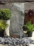 Stone Monolith SM154 Water Feature | Welsh Slate Water Features 01
