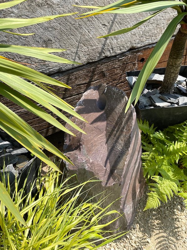 Slate Monolith SM164 Water Feature | Welsh Slate Water Features 02