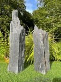 Pair of Small Monoliths SM174 | Welsh Slate Water Features