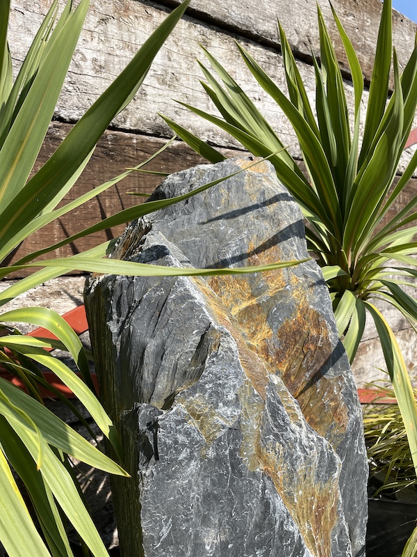 Slate Monolith SM183 Standing Stone | Welsh Slate Water Features 01