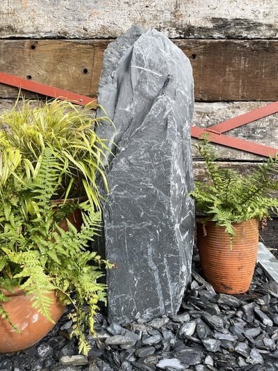 Japanese Monolith JM22 | Welsh Slate Water Features