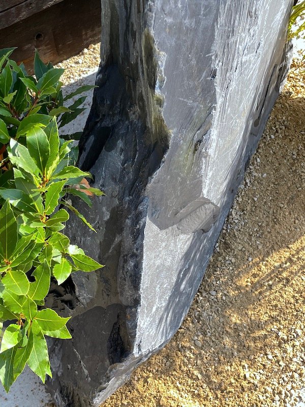 Japanese Monolith JM24 Standing Stone | Welsh Slate Water Features 06