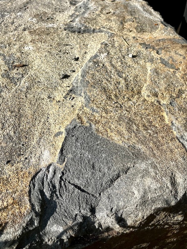 Basalt Boulder BB002 Standing Stone | Welsh Slate Water Features 06