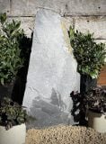 Japanese Monolith JM27 Standing Stone | Welsh Slate Water Features 01