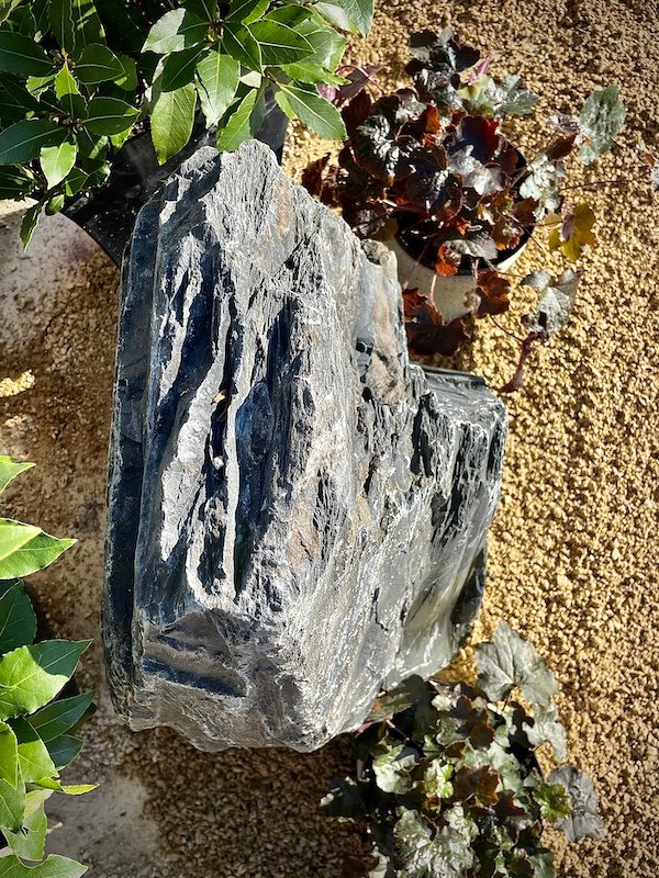 Japanese Monolith JM28 Standing Stone | Welsh Slate Water Features 03